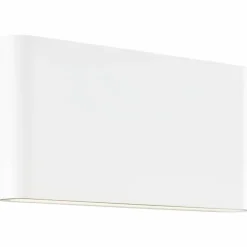 Applique murale d'extérieur Brilliant Welbie LED Blanc, 1 lumière
