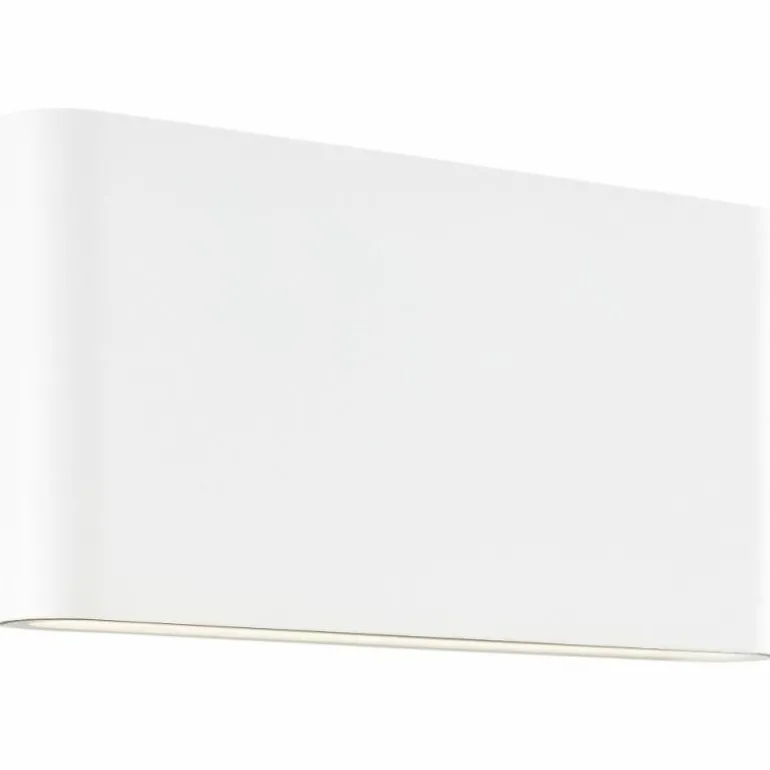 Applique murale d'extérieur Brilliant Welbie LED Blanc, 1 lumière