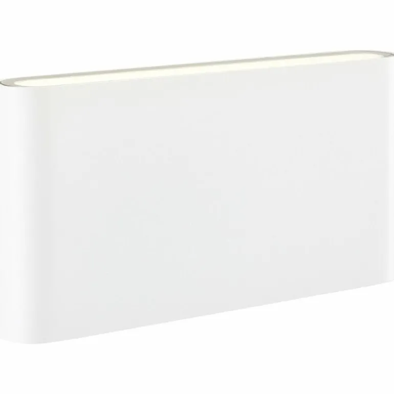 Applique murale d'extérieur Brilliant Welbie LED Blanc, 1 lumière