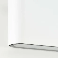 Applique murale d'extérieur Brilliant Welbie LED Blanc, 1 lumière