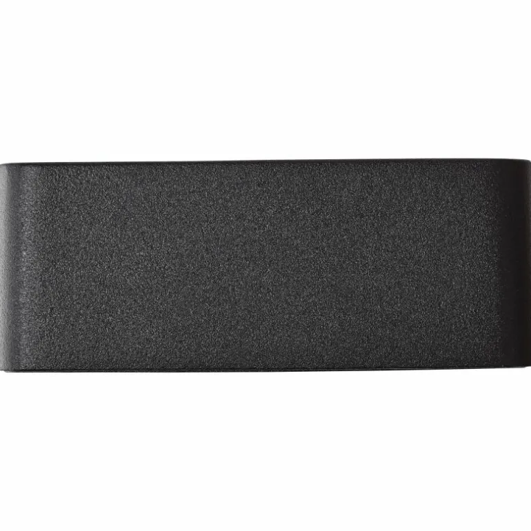 Applique murale d'extérieur Brilliant Golda LED Noir, 1 lumière