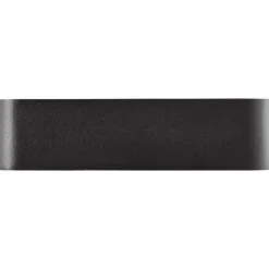 Applique murale d'extérieur Brilliant Golda LED Noir, 1 lumière