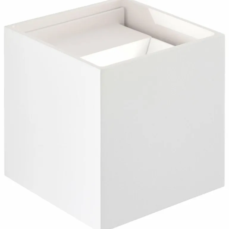 Applique murale d'extérieur Brilliant Isak LED Blanc, 1 lumière