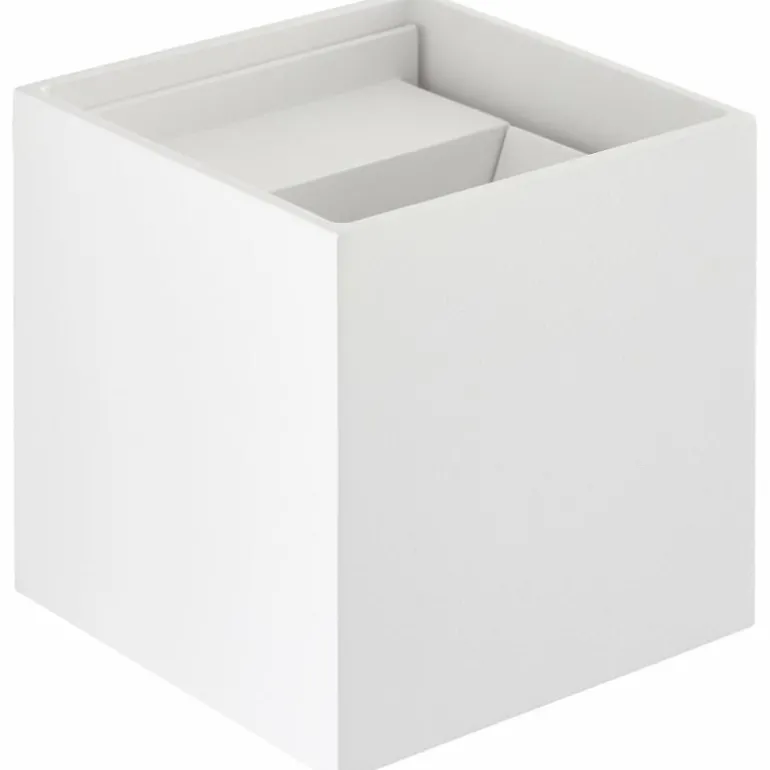 Applique murale d'extérieur Brilliant Isak LED Blanc, 1 lumière