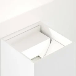 Applique murale d'extérieur Brilliant Isak LED Blanc, 1 lumière