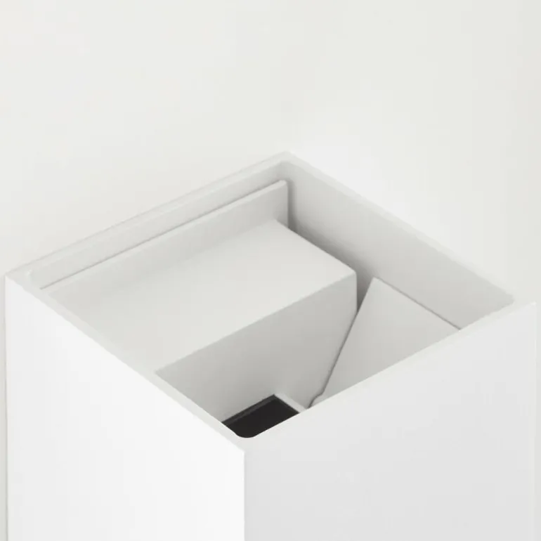 Applique murale d'extérieur Brilliant Isak LED Blanc, 1 lumière