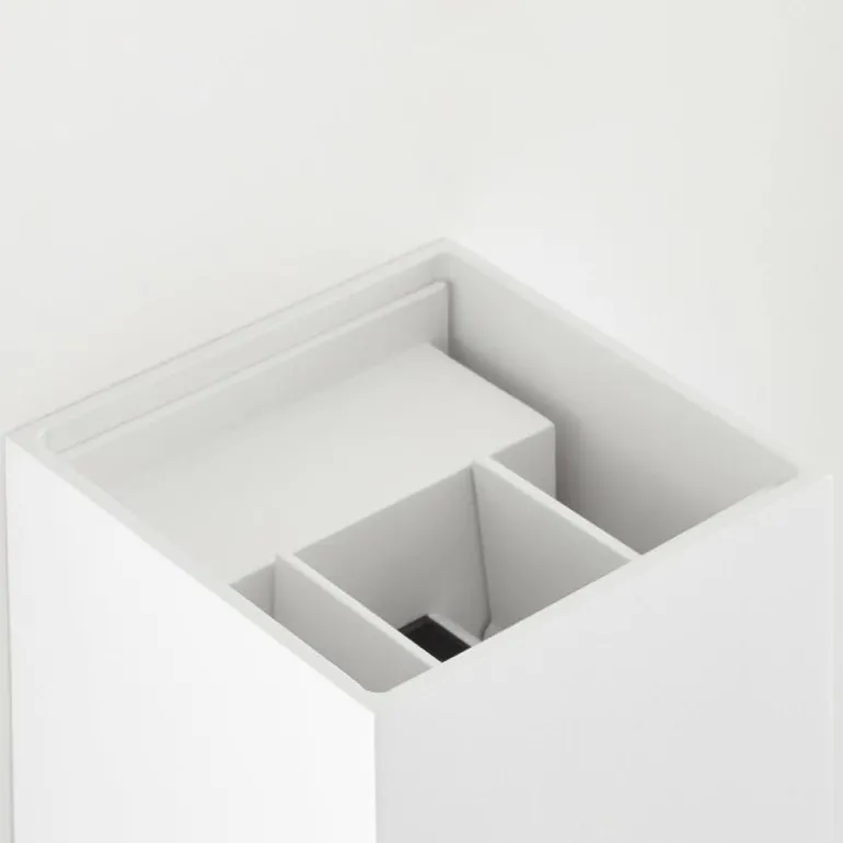 Applique murale d'extérieur Brilliant Isak LED Blanc, 1 lumière