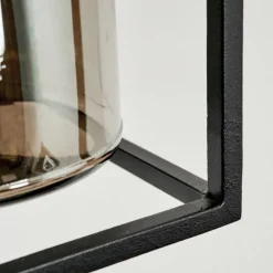 Applique murale d'extérieur Palanga LED Noir, 1 lumière, Détecteur de mouvement