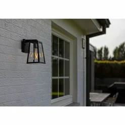 Applique murale d'extérieur Lutec FIA Noir, 1 lumière