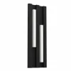 Applique murale d'extérieur Eglo FANDINA LED Noir, 2 lumières