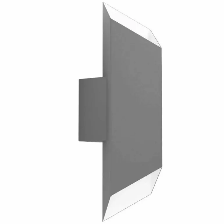 Applique murale d'extérieur Eglo SPIAZZINA LED Noir, Blanc, 2 lumières