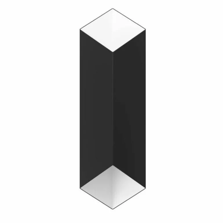 Applique murale d'extérieur Eglo SPIAZZINA LED Noir, Blanc, 2 lumières