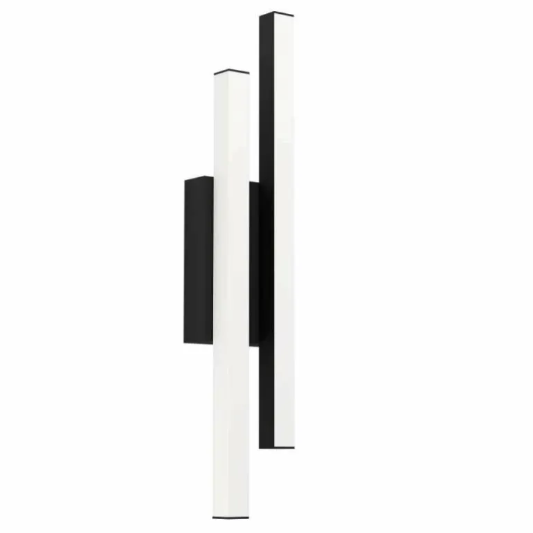 Applique murale d'extérieur Eglo SERRICELLA LED Noir, 2 lumières