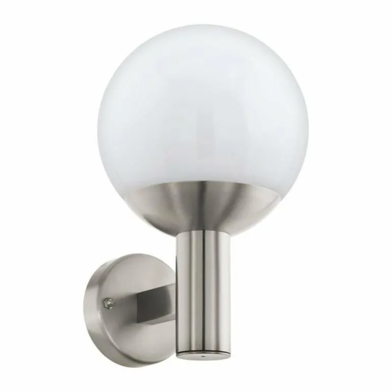 Applique murale d'extérieur Eglo NISIA-Z LED Acier inoxydable, 1 lumière