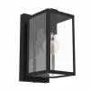 Applique murale d'extérieur Eglo BUDRONE Noir, 1 lumière