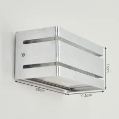 Applique murale d'extérieur Chavelhas Zingué, 1 lumière