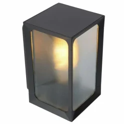 Applique murale d'extérieur Lucide CAGE LED Anthracite, 1 lumière