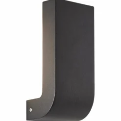 Applique murale d'extérieur Brilliant Burty LED Noir, 1 lumière