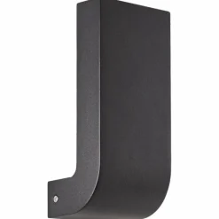 Applique murale d'extérieur Brilliant Burty LED Noir, 1 lumière