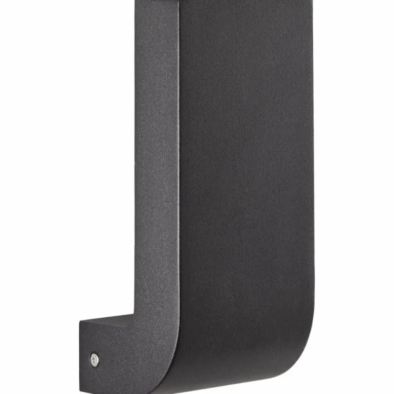 Applique murale d'extérieur Brilliant Burty LED Noir, 1 lumière