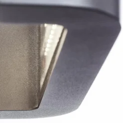 Applique murale d'extérieur Brilliant Burty LED Noir, 1 lumière