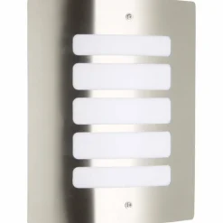 Applique murale d'extérieur Brilliant Gordy Argenté, 1 lumière