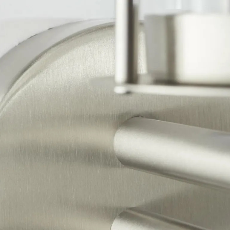 Applique murale d'extérieur Brilliant Giffy Argenté, 1 lumière, Détecteur de mouvement