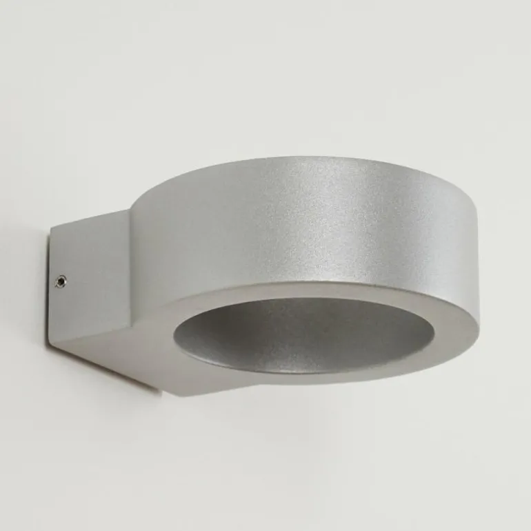 Applique murale d'extérieur Azervadinha LED Argenté, 1 lumière
