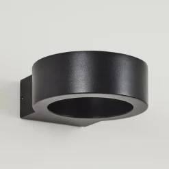 Applique murale d'extérieur Azervadinha LED Noir, 1 lumière