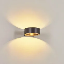 Applique murale d'extérieur Azervadinha LED Noir, 1 lumière