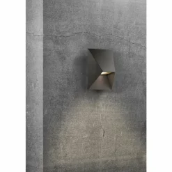 Applique murale d'extérieur Nordlux PONTIO Noir, 1 lumière