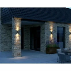 Applique murale d'extérieur Nordlux NICO Rouille, 2 lumières