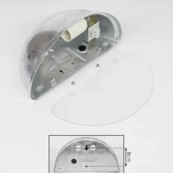 Applique murale d'extérieur Wundowie Zingué, 1 lumière