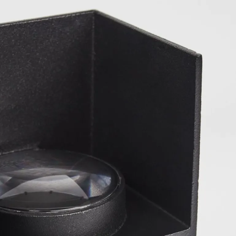 Applique murale d'extérieur Coorabie LED Noir, 2 lumières