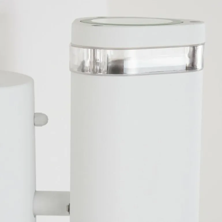 Applique murale d'extérieur Amyton Blanc, 2 lumières