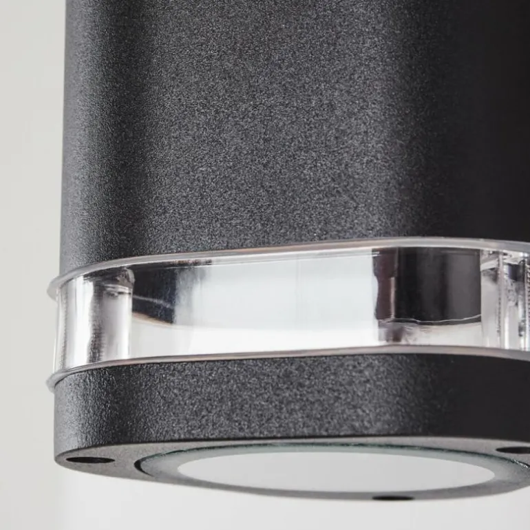 Applique murale d'extérieur Amyton Noir, 2 lumières