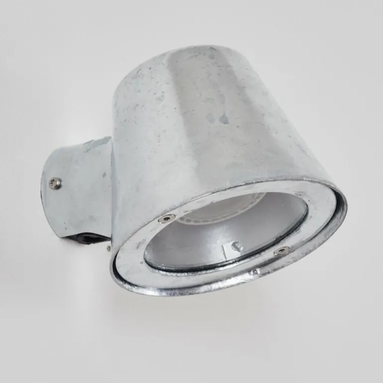 Applique murale d'extérieur Cook Acier inoxydable, Zingué, 1 lumière