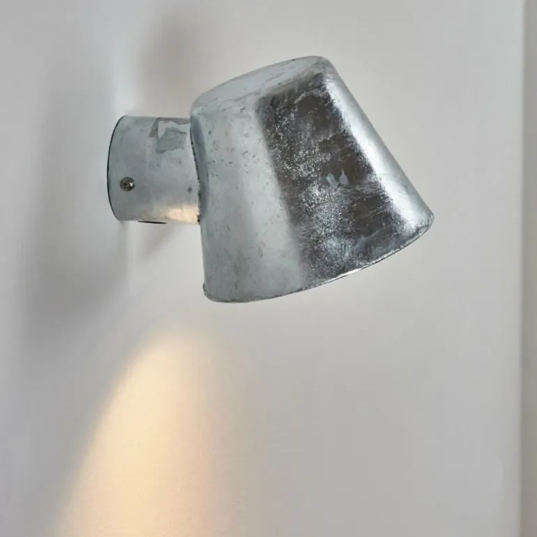 Applique murale d'extérieur Cook Acier inoxydable, Zingué, 1 lumière