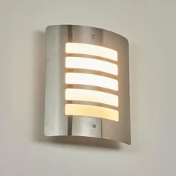 Applique murale d'extérieur Maleny Acier inoxydable, 1 lumière