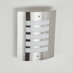 Applique murale d'extérieur Maleny Acier inoxydable, 1 lumière