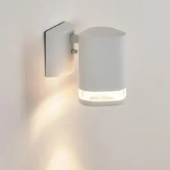 Applique murale d'extérieur Amyton Blanc, 1 lumière