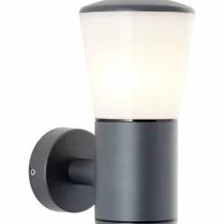 Applique murale d'extérieur Brilliant Cliffi Anthracite, 1 lumière