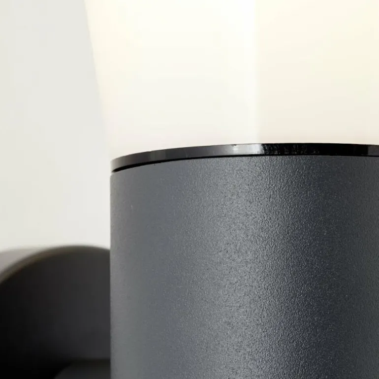 Applique murale d'extérieur Brilliant Cliffi Anthracite, 1 lumière