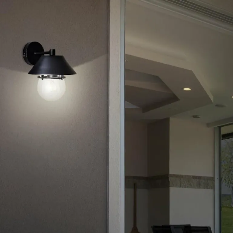 Applique murale d'extérieur Brilliant Stokesley Noir, 1 lumière