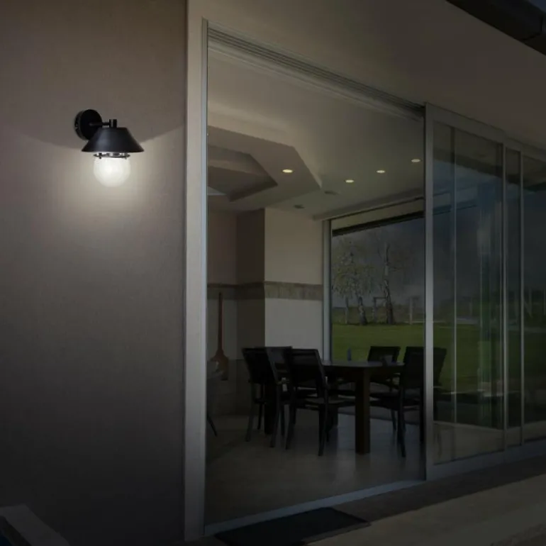 Applique murale d'extérieur Brilliant Stokesley Noir, 1 lumière