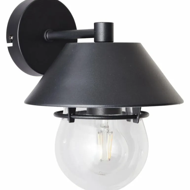 Applique murale d'extérieur Brilliant Stokesley Noir, 1 lumière