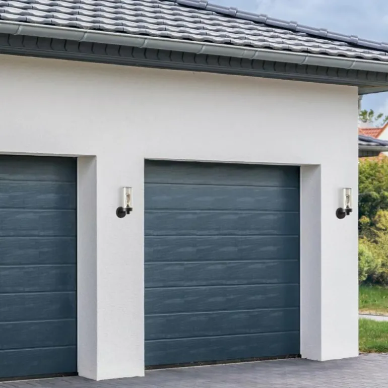 Applique murale d'extérieur Brilliant Masham Noir, 1 lumière