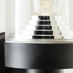 Applique murale d'extérieur Brilliant Masham Noir, 1 lumière