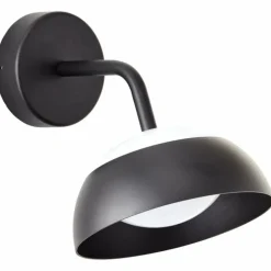Applique murale d'extérieur Brilliant Matfen LED Noir, 1 lumière