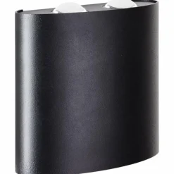 Applique murale d'extérieur Brilliant Tursdale LED Noir, 4 lumières